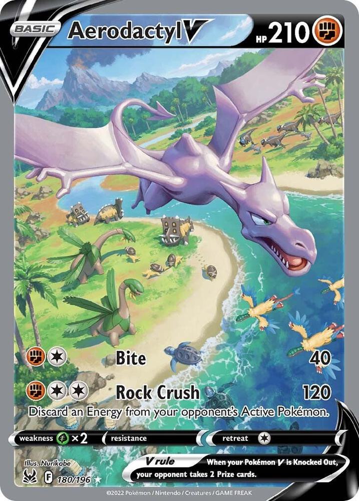 Aerodactyl V 180/196 - NM
