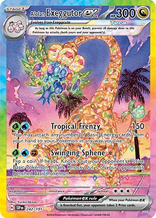 Alolan Exeggutor 242/191 - NM