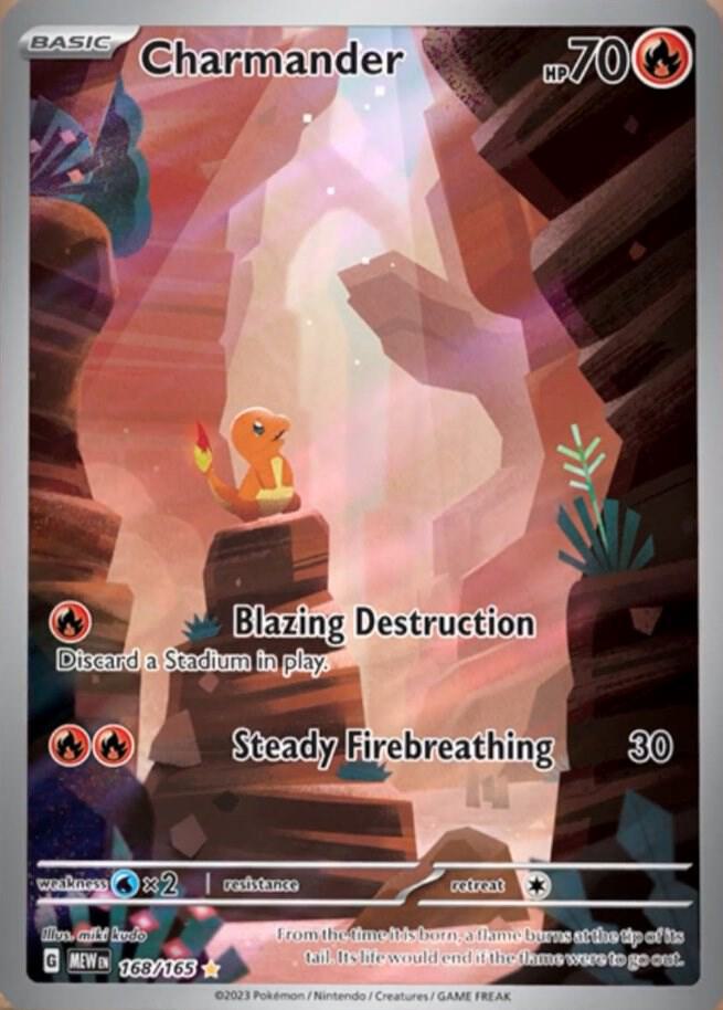 Charmander 168/165 - NM