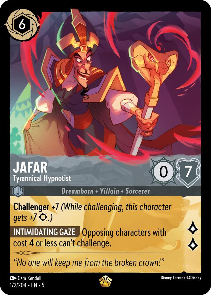 Jafar 172/204 Cold Foil- NM