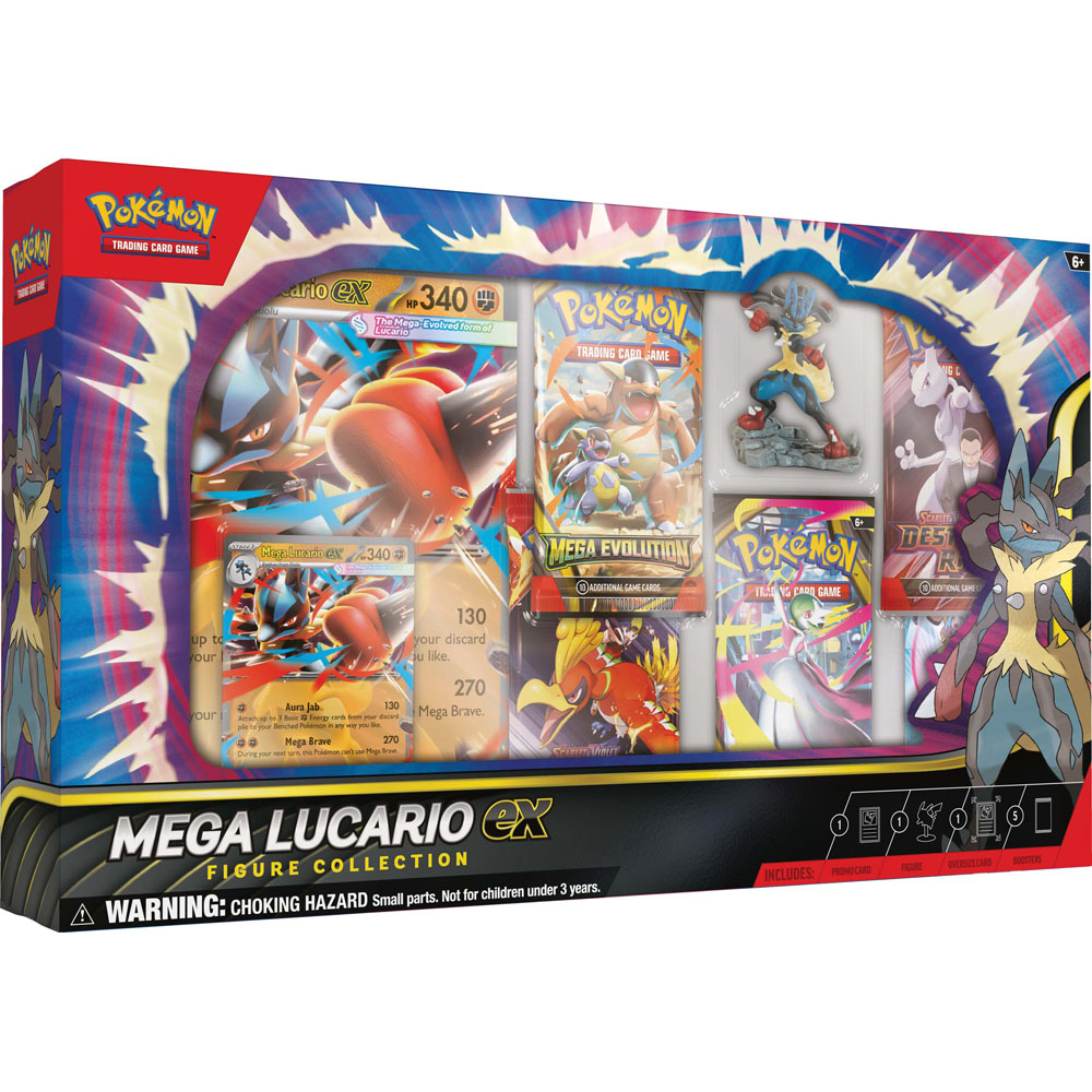 ME Mega Lucario Ex Figure Box (Pre-Order)