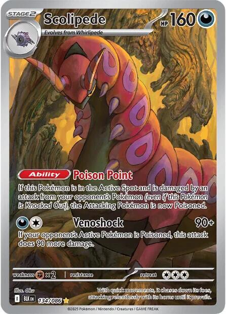 Scolipede 134/086 - NM