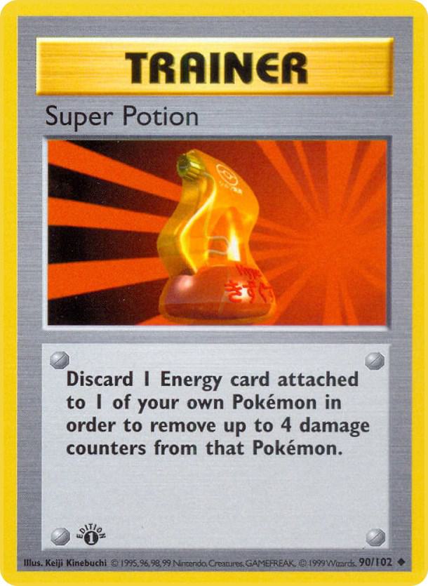 Super Potion 90/102 Trainer Unlimited - NM