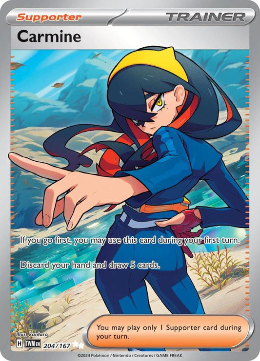 Carmine 204/167 - NM