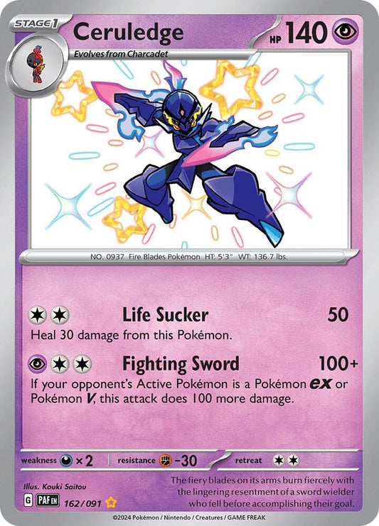 Ceruledge 162/091 - NM
