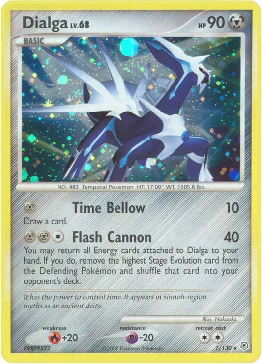 Dialga 1/130 Reverse Holo - MP