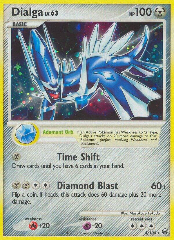 Dialga 4/100 Reverse Holo - NM
