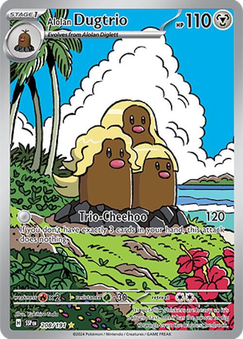 Dugtrio 208/191 - NM