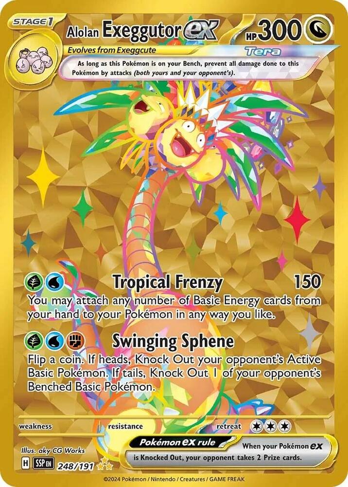 Exeggutor ex 248/191 - NM