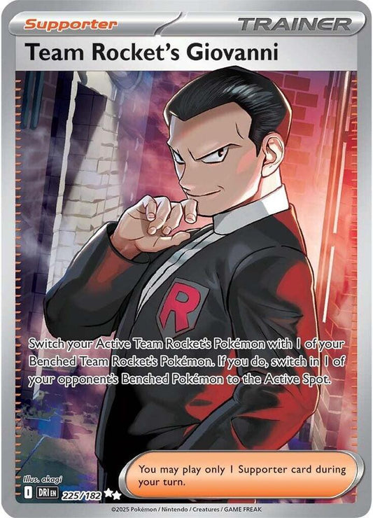 Team Rocket's Giovanni 225/182 - NM