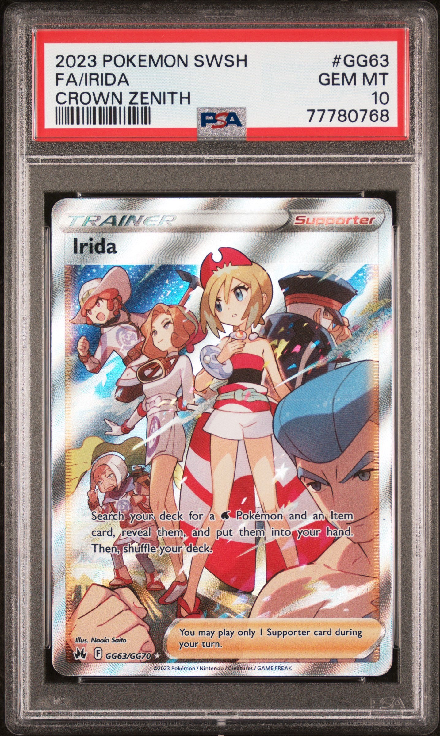 Irida GG63/GG70 PSA 10