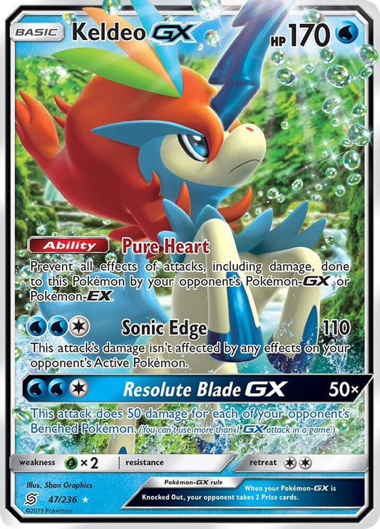 Keldeo GX 47/236 - NM
