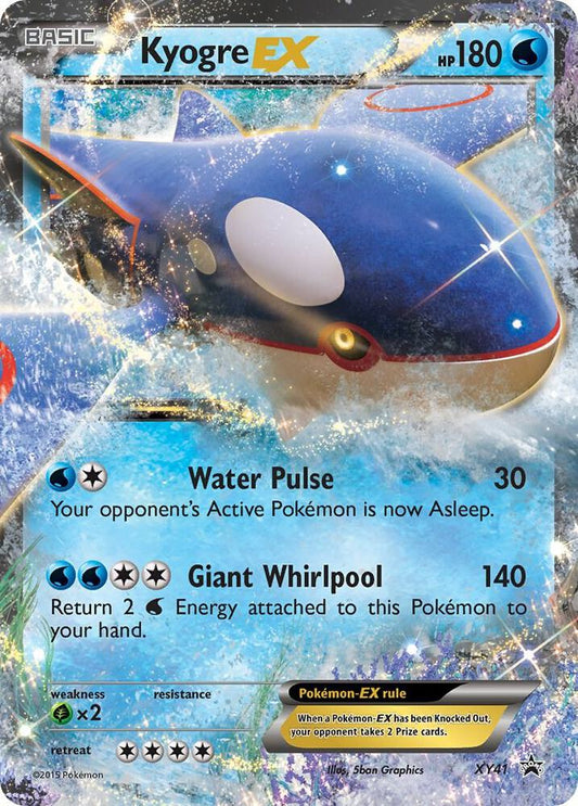 Kyogre EX XY41 Promo - LP