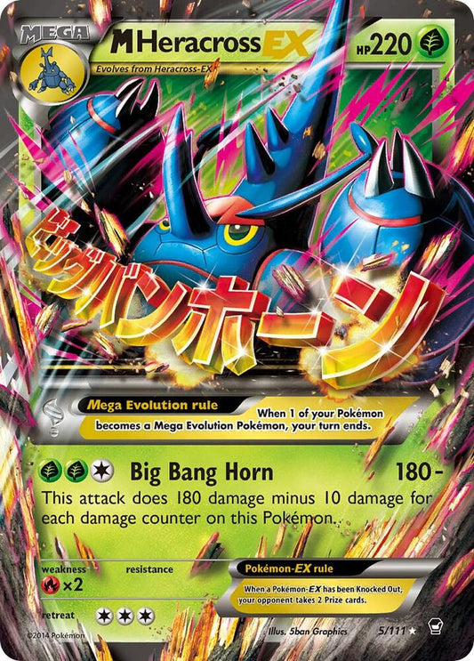M Heracross EX 5/111 - NM