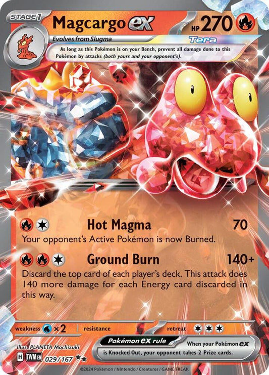Magcargo ex 029/167 - NM