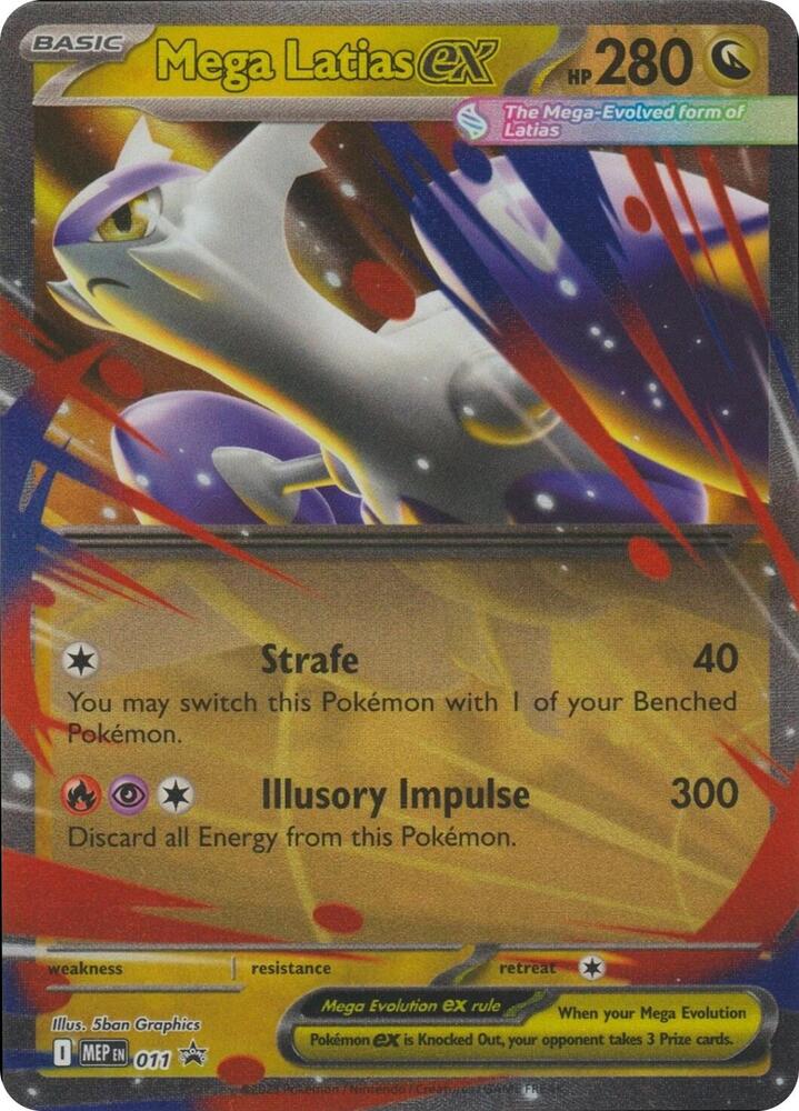Mega Latias ex 011 Promo - NM