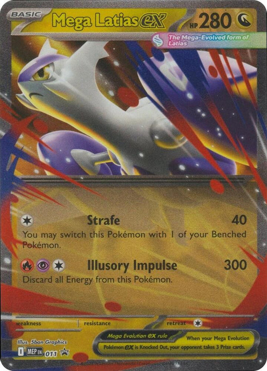 Mega Latias ex 011 Promo - NM