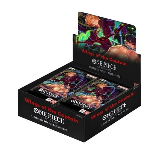 One Piece TCG: Wings of the Captain Booster Box OP 06 مختومة باللغة الإنجليزية