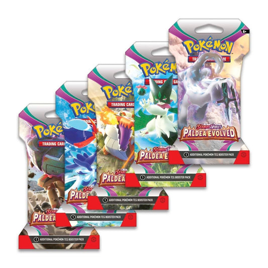 Paldea Evolved Sleeved Booster Pack