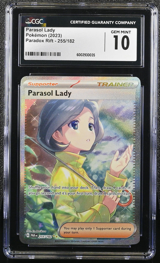 Parasol Lady 255/182 CGC 10