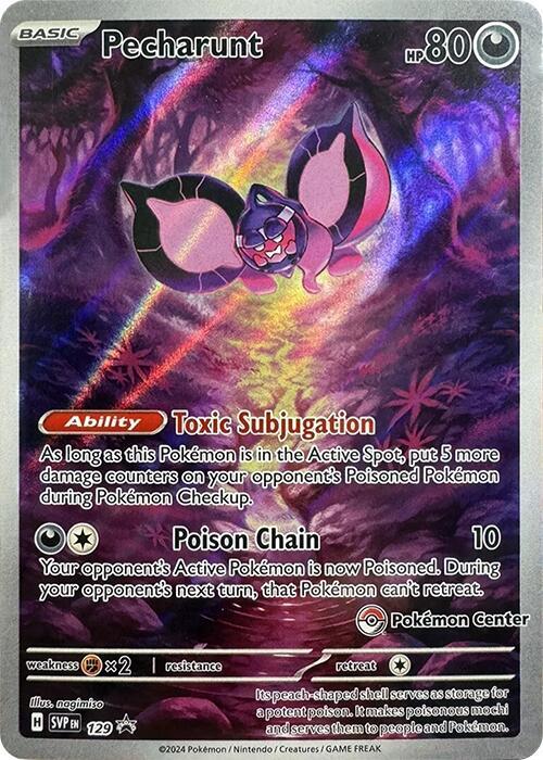 Pecharunt 129 Pokemon Center Promo - NM