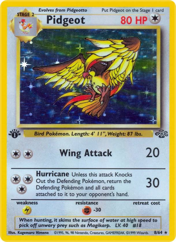Pidgeot 8/64 Unlimited - LP