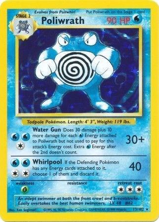 Poliwrath 13/102 Holo - LP