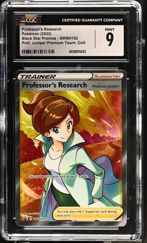 Professor's Research SWSH152 CGC 9