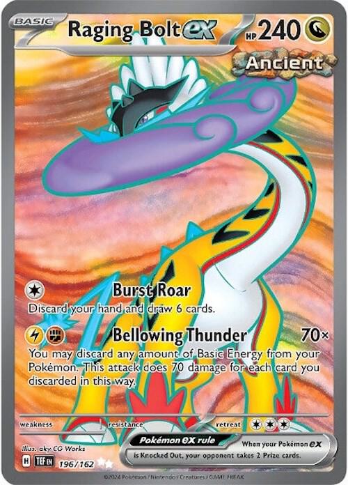 Raging Bolt ex 196/162 - NM