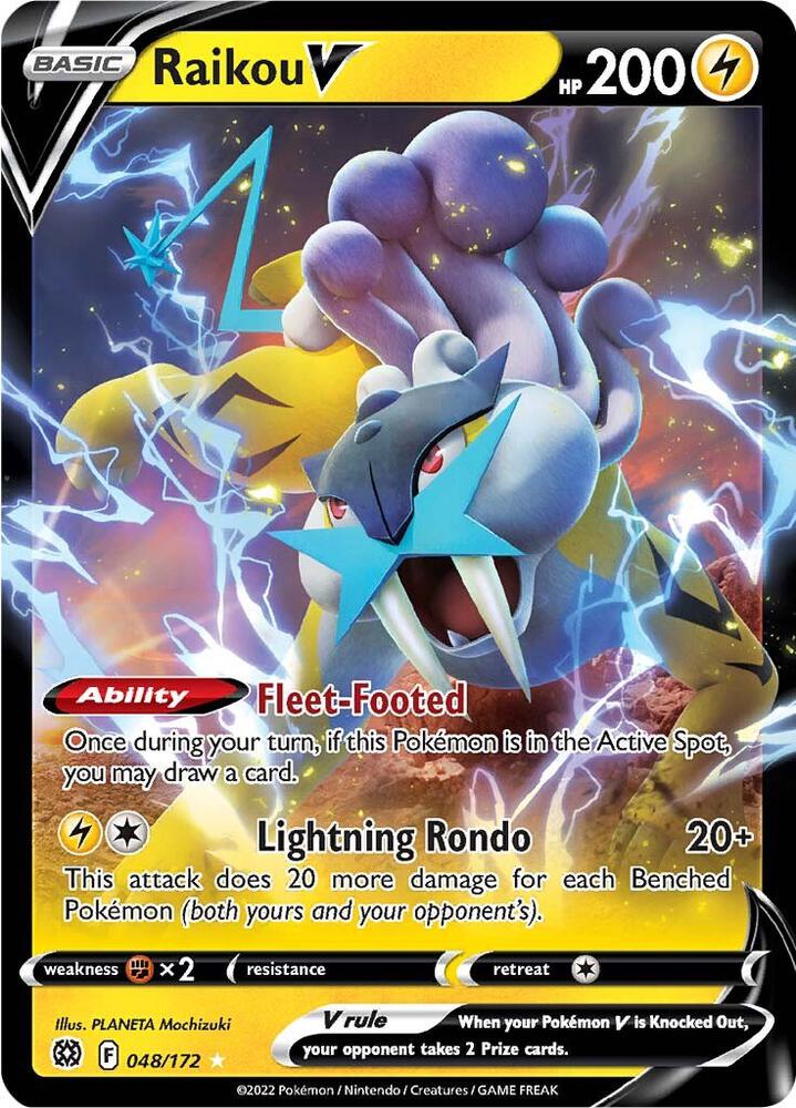 Raikou V 048/172 - NM