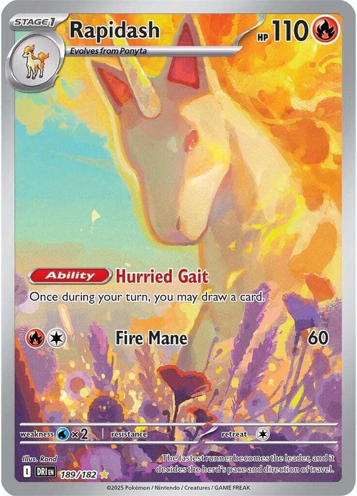 Rapidash 189/182 - NM