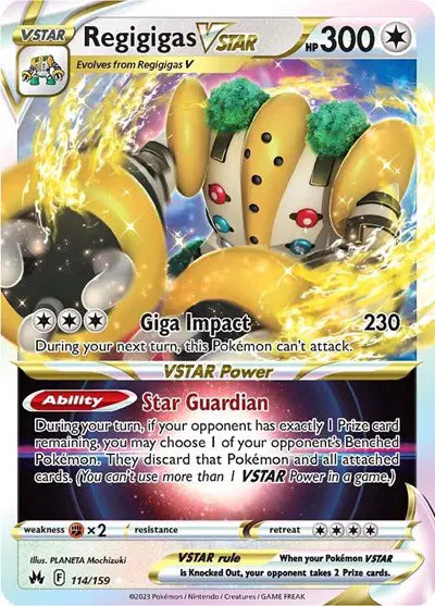 Regigigas Vstar 114/159 - NM