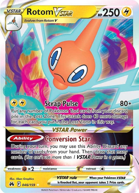 Rotom Vstar 046/159 - NM