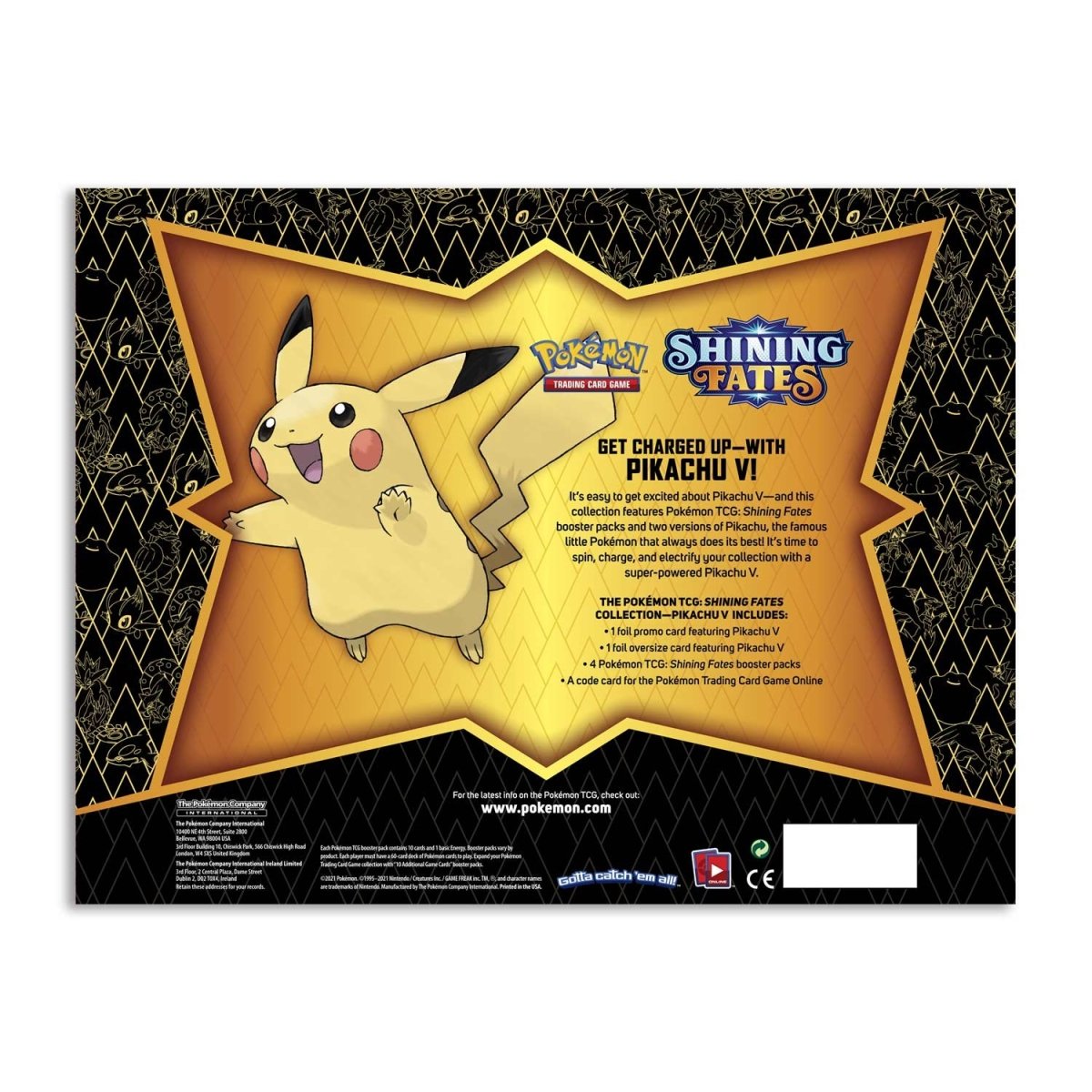 SWSH Shining Fates Collection Pikachu V