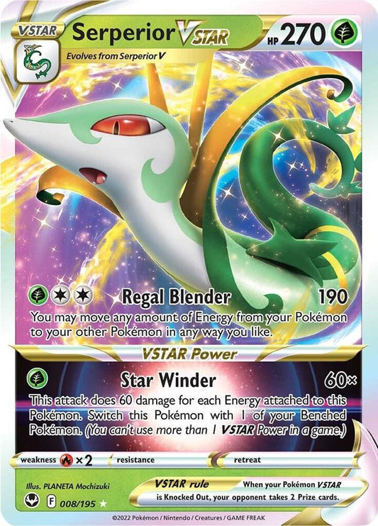 Serperior Vstar 008/195 - NM