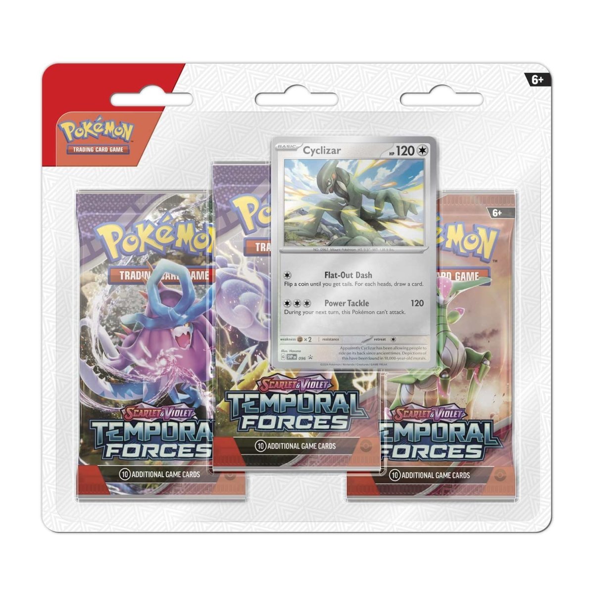 SV Temporal Forces 3 Pack Blister Cleffa/Cyclizar