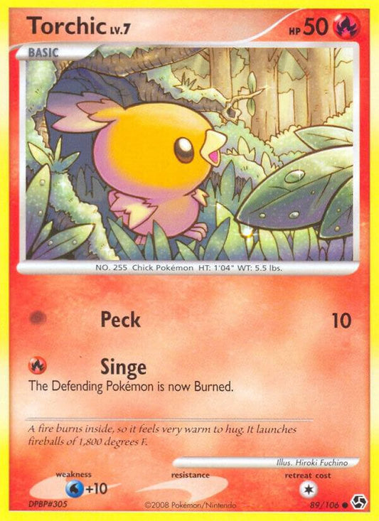 Torchic 89/106 Reverse Holo - NM