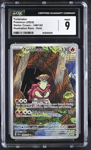 Turtonator 146/142 CGC 9