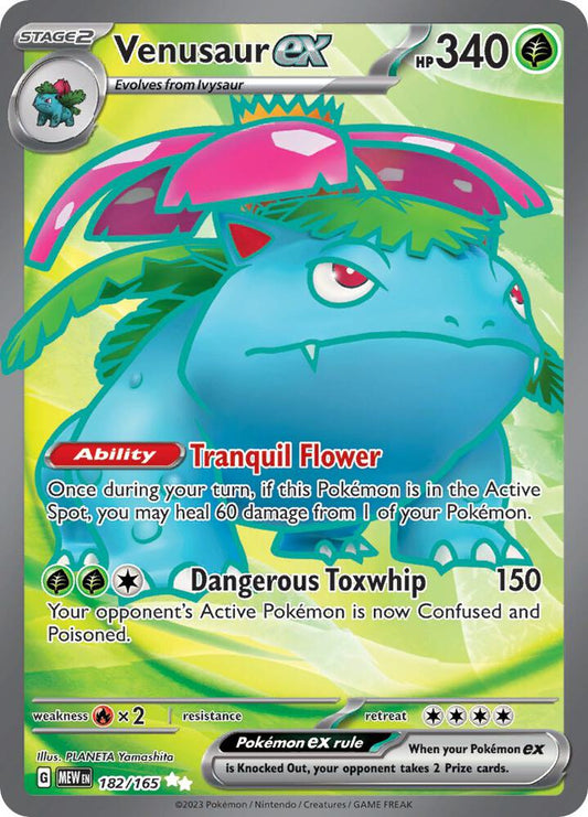 Venusaur ex 182/165 - NM