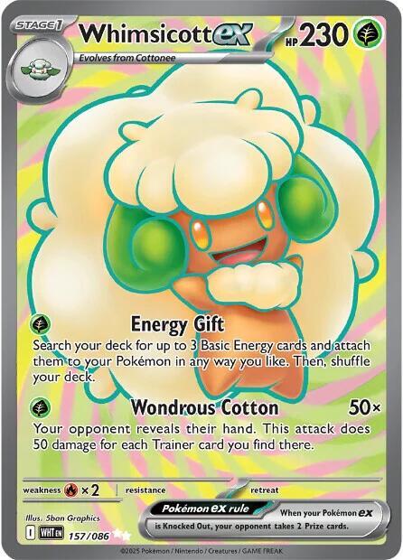 Whimsicott ex 157/086 - NM
