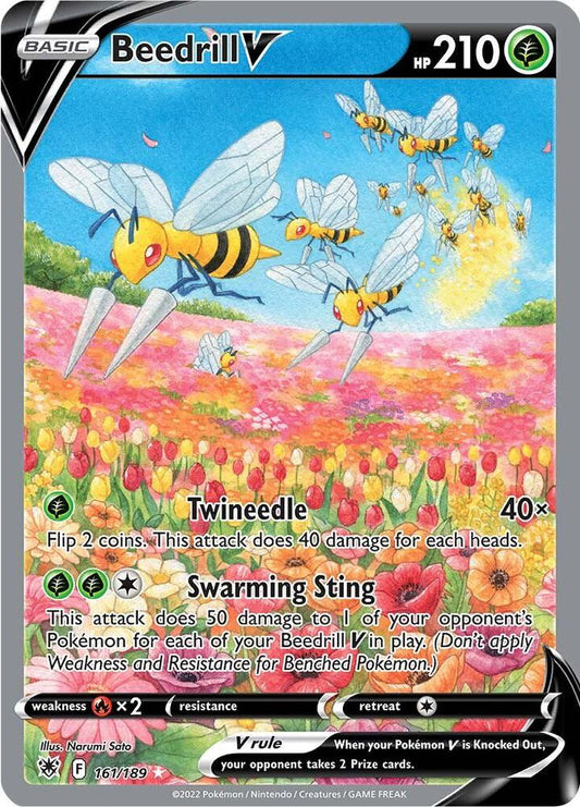 Beedrill V 161/189 - NM