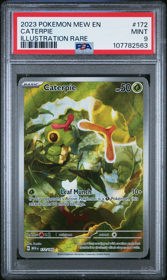 Caterpie 172/165 PSA 9