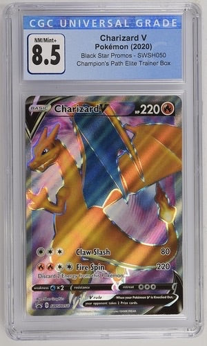 Charizard V Promo SWSH050 CGC 8.5