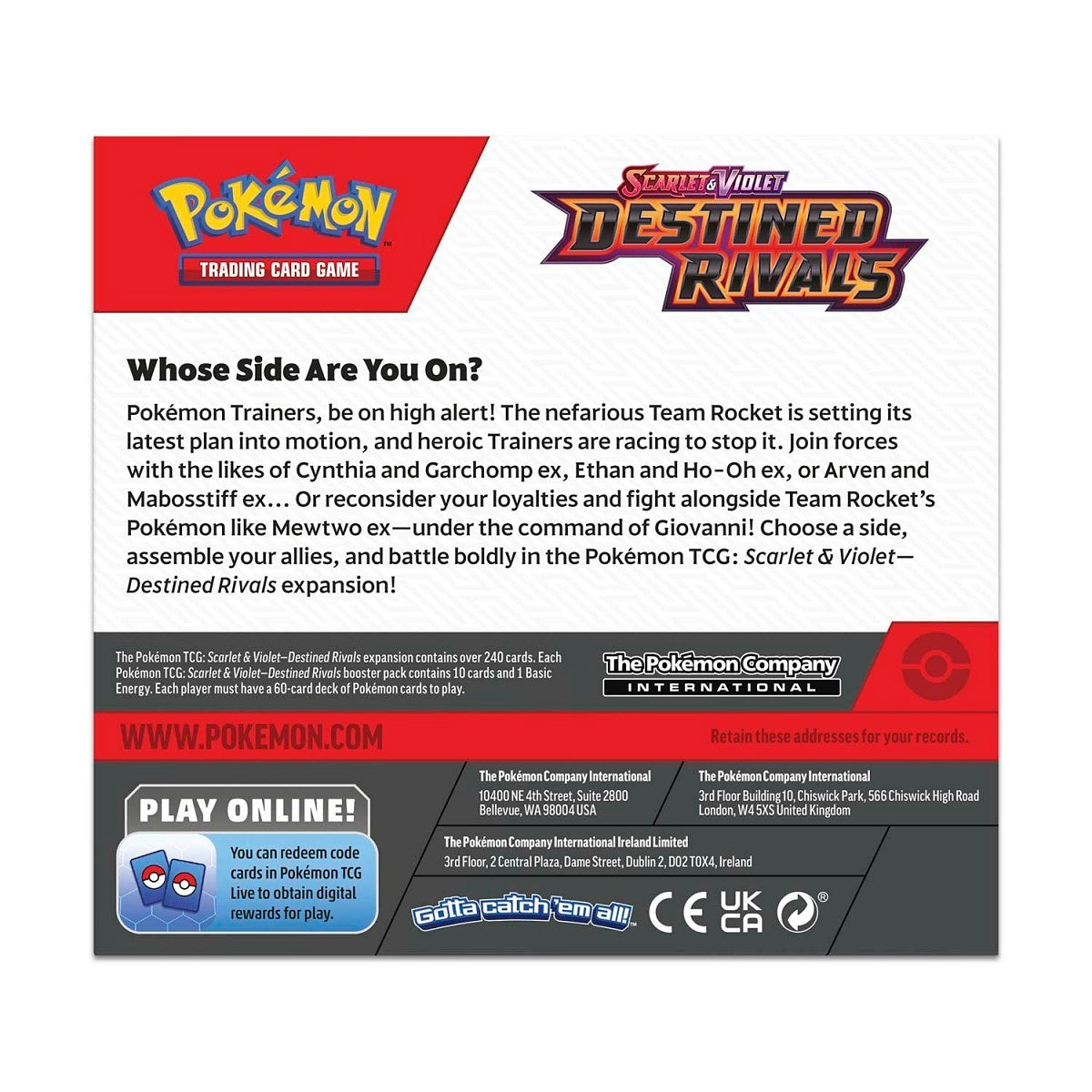 S&V Destined Rivals Booster Box
