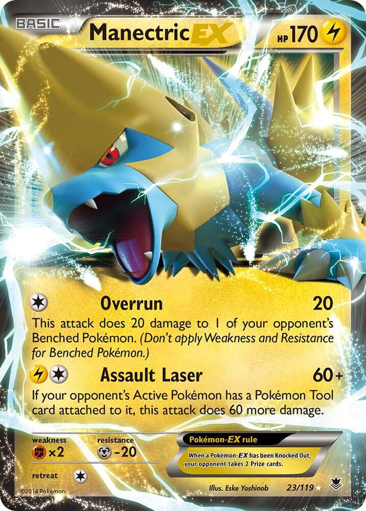 Manectric EX 23/119 - NM