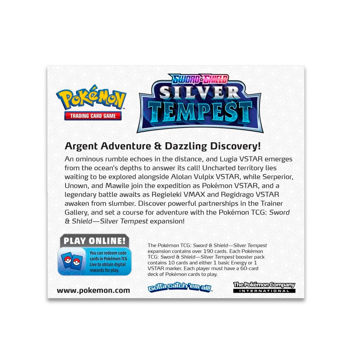 SWSH Silver Tempest Booster Box/w Acrylic